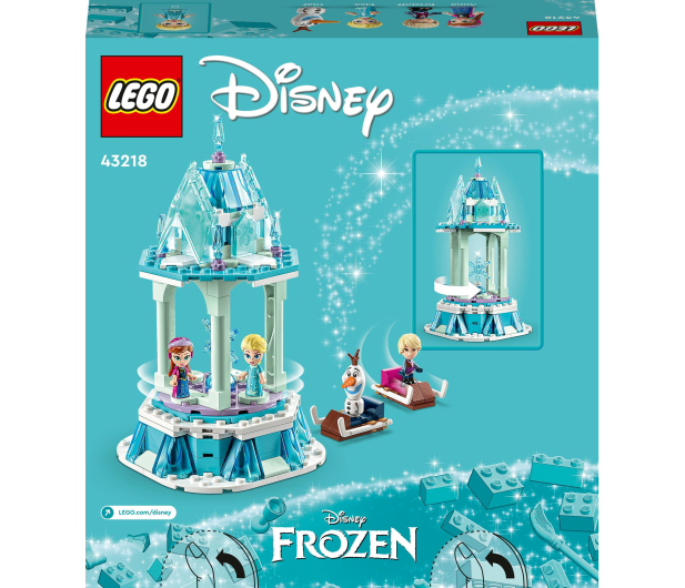 LEGO Disney Princess 43218 Magiczna karuzela Anny i Elzy - 1144415 - zdjęcie 7